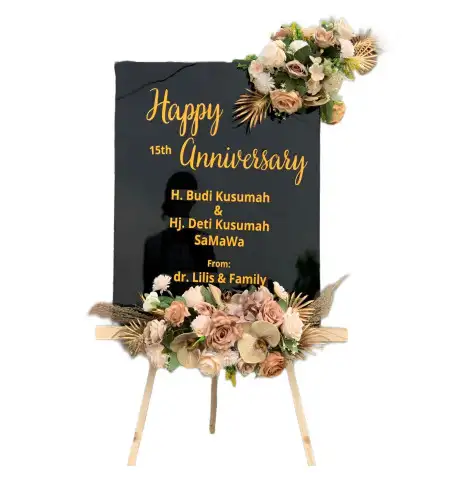 Papan Bunga Akrilik tomo